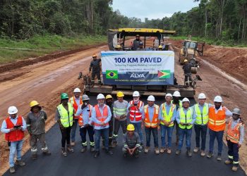 100 kilometres of Linden-Mabura road completed says Brazilian construction company