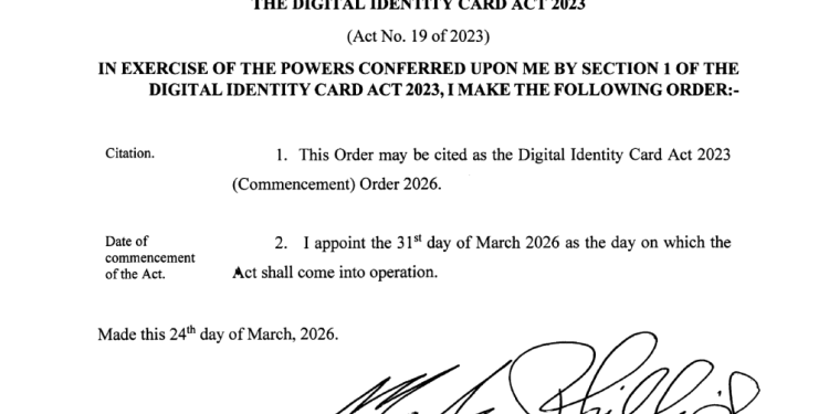 Digital ID law now active, but data protection act still not operational