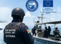 Guyana secures 3rd place in EU-backed Caribbean maritime security competition