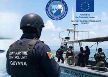 Guyana secures 3rd place in EU-backed Caribbean maritime security competition