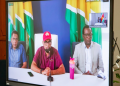 Guyana, Suriname presidents discuss use of Corentyne River, fisheries