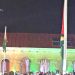 National flag stuck at Independence anniversary ceremony