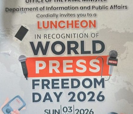 OpEd: A World Press Freedom Day lunch to celebrate information control