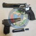 Russian-made handgun seized, two arrested