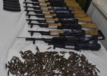 Seized AK-47s are US-made