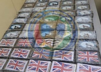 Venezuelan, Colombian arrested in 55 kilo cocaine bust