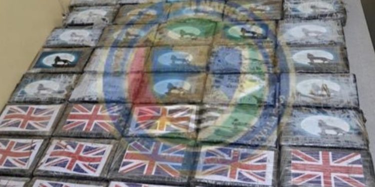 Venezuelan, Colombian arrested in 55 kilo cocaine bust