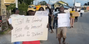 Protests against murder charge for MV Barima captain, others; Indigenous Amerindians among activists picketing President’s office