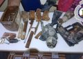 Rusty ammo, firearm parts, teargas cannister found in Lusignan