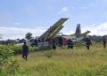 Trans Guyana Airways plane runs off interior airstrip