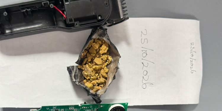 Gold in hair cutter: US-bound Americans caught with raw gold–police