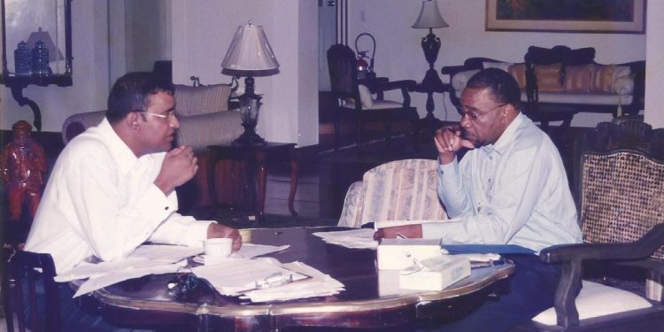 Jagdeo says communications lines with Corbin remained open
